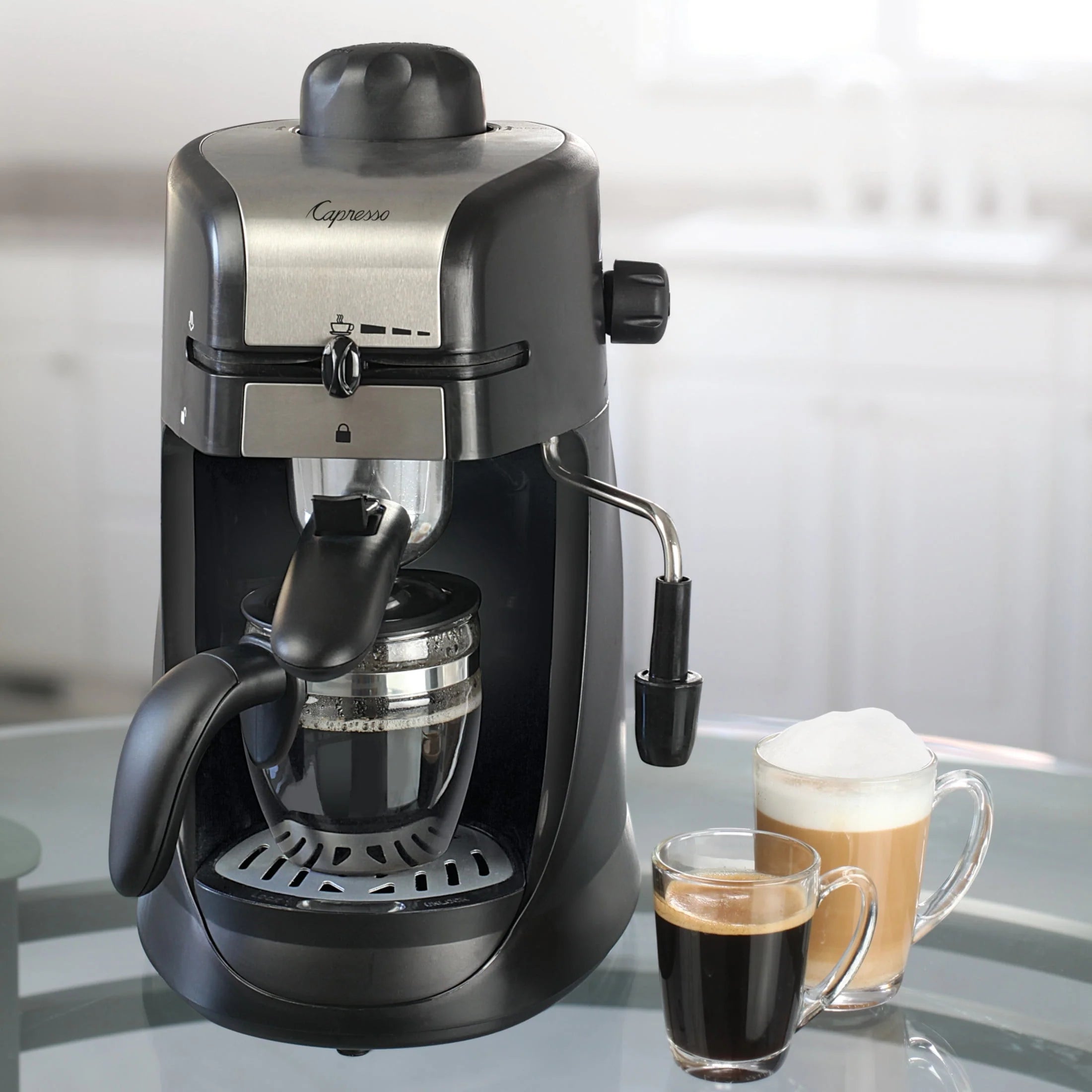 4-Cup Espresso & Cappuccino Machine S456210