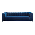 Blue Tuxedo Arm Sofa N859162
