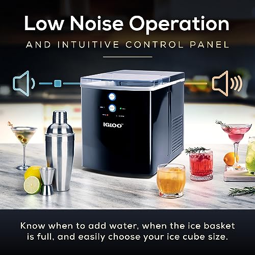 Stainless Steel Electric Countertop Ice Maker Machine Z469