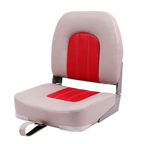 Grey/Blue Fold-Down Boat Seat C590811