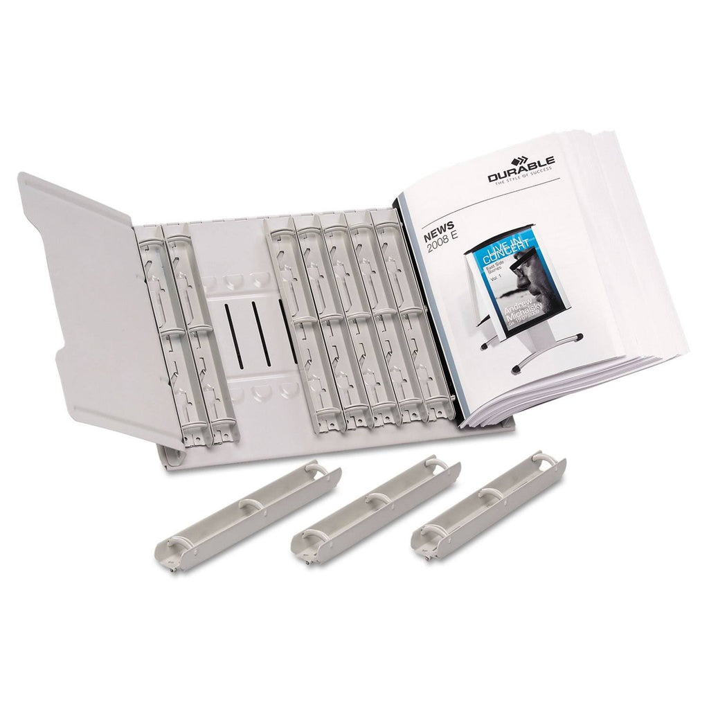 Gray Catalog Display Rack 12 1-Inch Rings K147