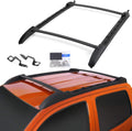 Black Cross Bars Roof Rack for Toyota Tacoma Double Cab W844