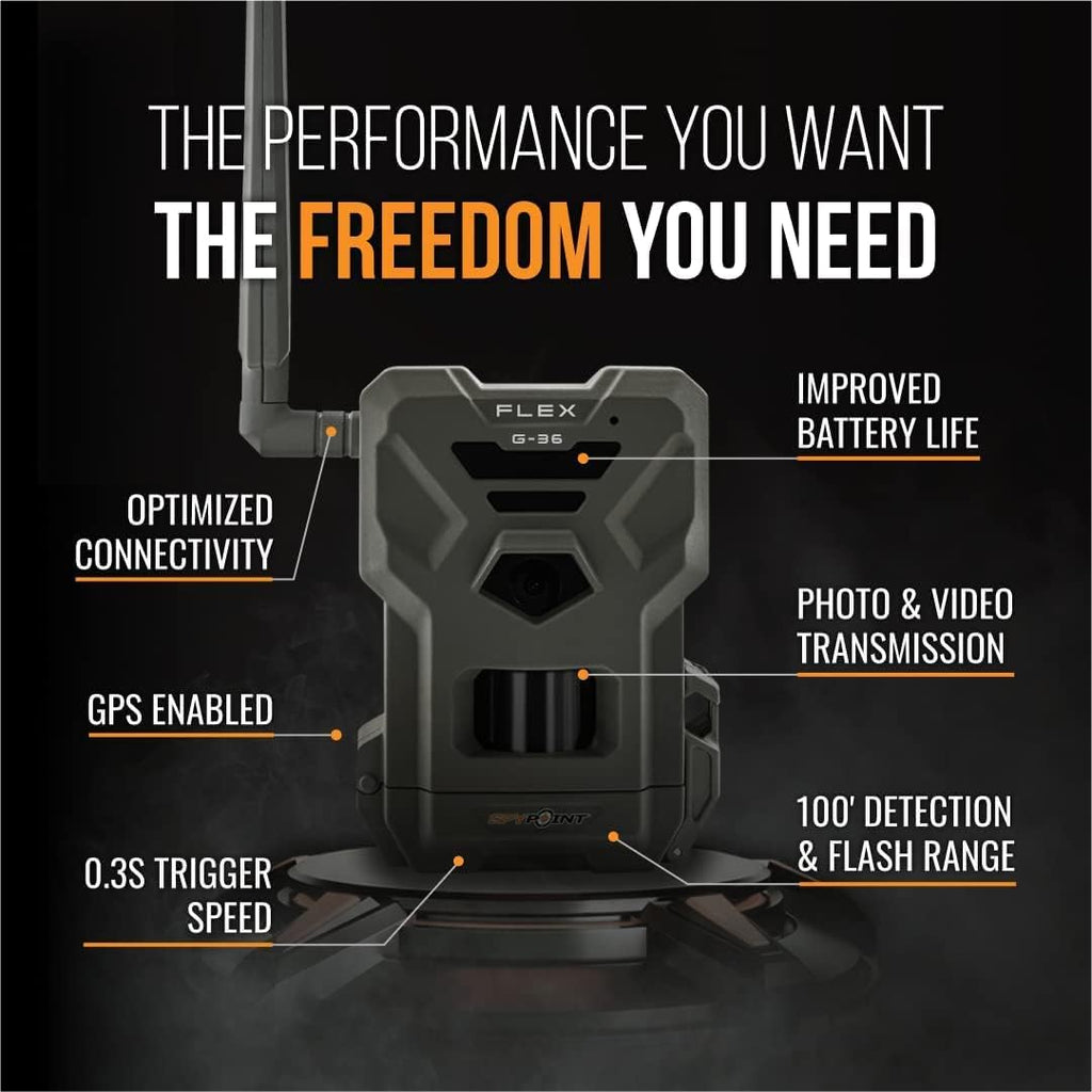 Twin Pack Cellular Trail Camera with 36MP Photos and 1080p Videos X154