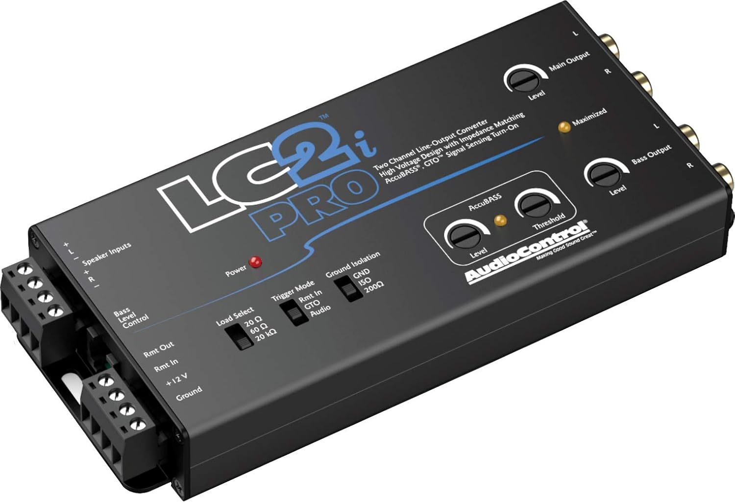 2-Channel Line Output Converter with Impedance Matching M858536