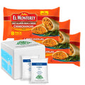 Spicy Jalapeno Bean & Cheese Chimichangas, 32 oz, 8 Count, Pack of 3 H866402