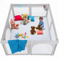 Extra Large 79”×70” Grey Playpen U439