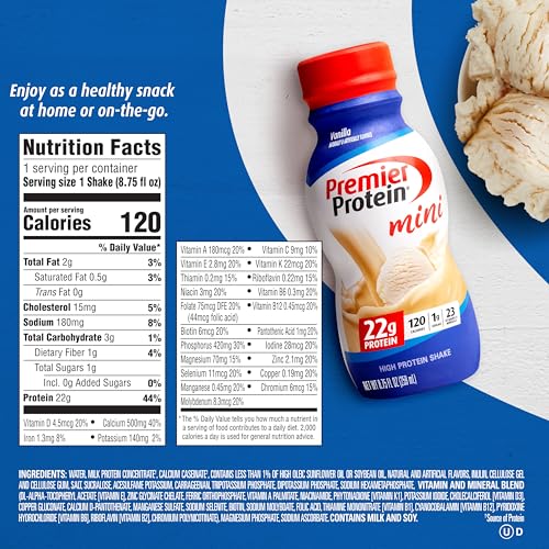 Chocolate Protein Shake, 22g Protein, 8.75fl oz, Pack of 12 G1627