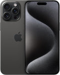 256GB Black Titanium iPhone 15 Pro Max I90149