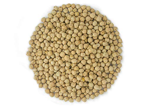 Organic Garbanzo Beans ChickPeas Raw Non-GMO Kosher Sproutable Low Sodium Bulk Vegan Dietary Fiber 10LB M30174