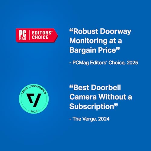 2K Smart Video Doorbell Camera with Chime V500622