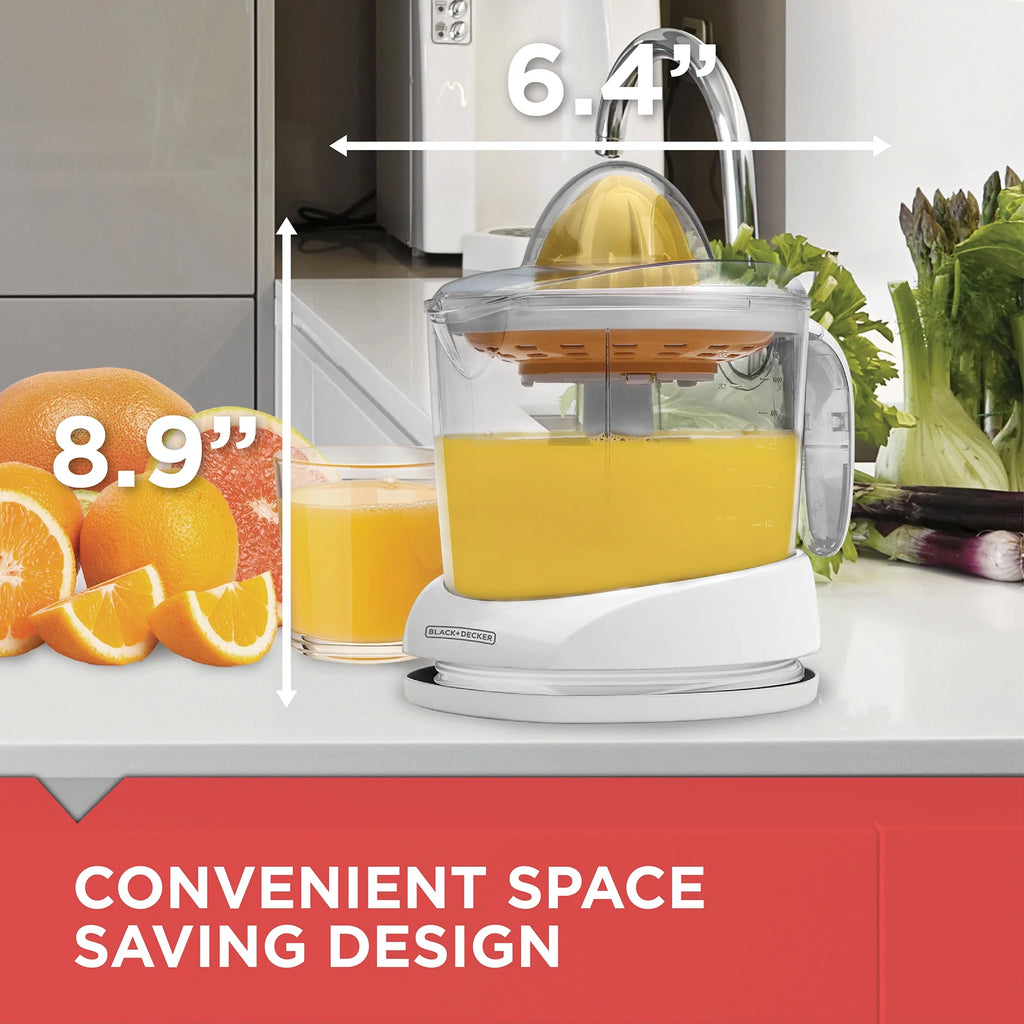 32 oz White Citrus Juicer J5940