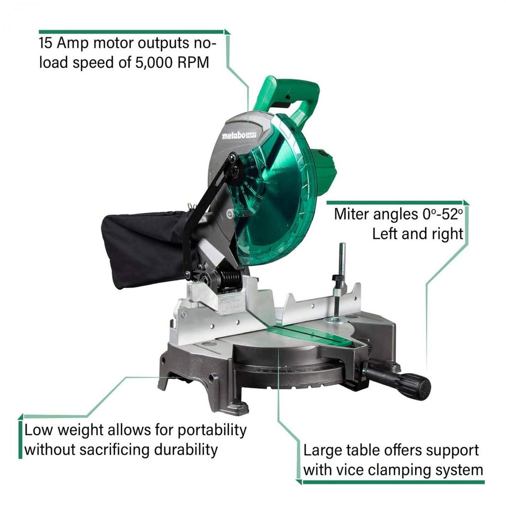 15 Amp 10x22 Compound Miter Saw P519