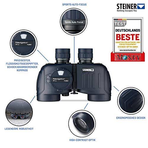 7x50 Binoculars with Compass T270