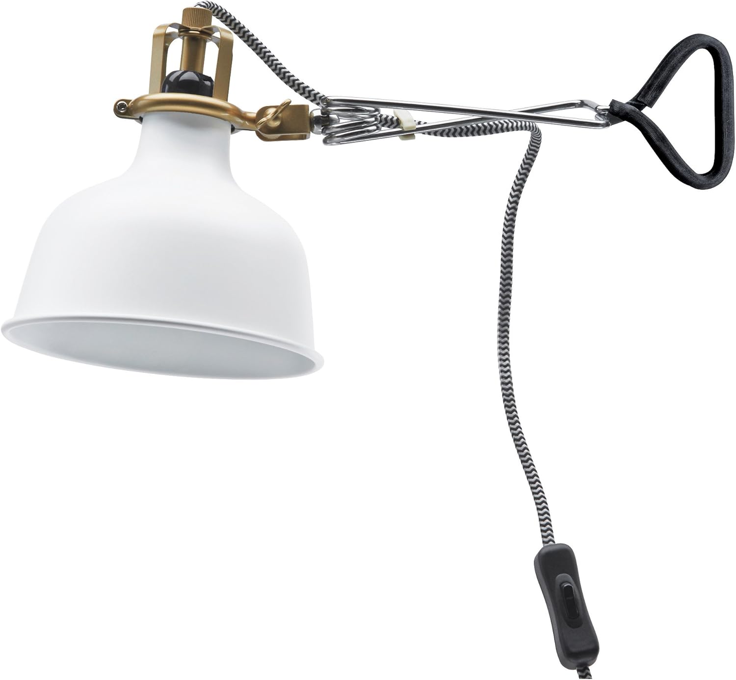 Off-White Wall Lamp Clamp Spotlight K649