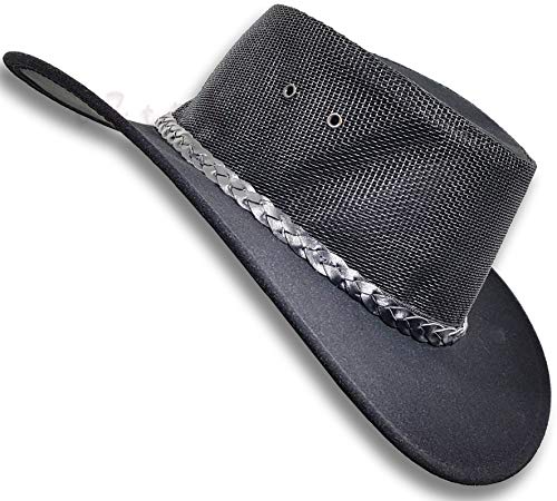 Australian Outback Felt Mesh Cowboy Hat R99977