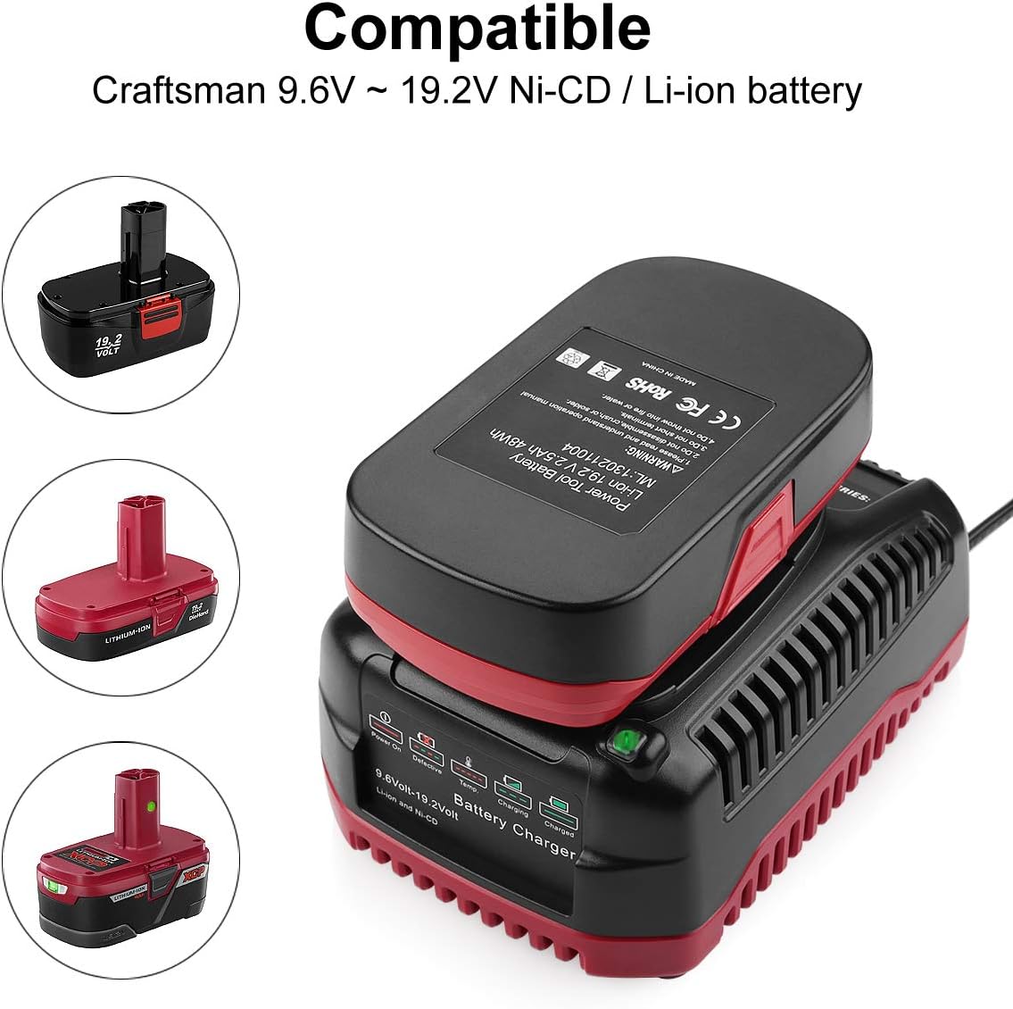 2Pack 19.2V 3.5Ah Lithium Battery I6630