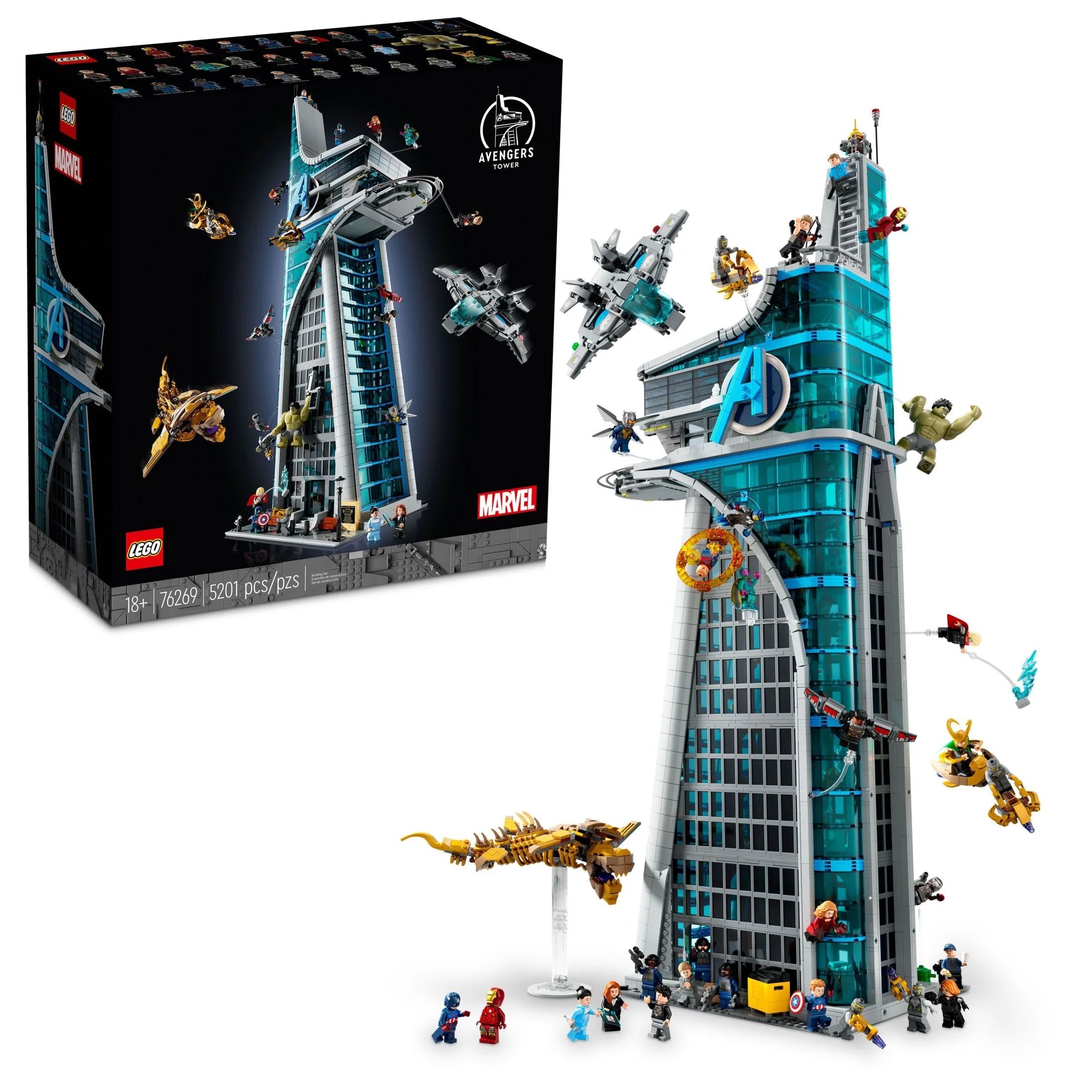 Avengers Tower Building Kit with 31 Figures G3420