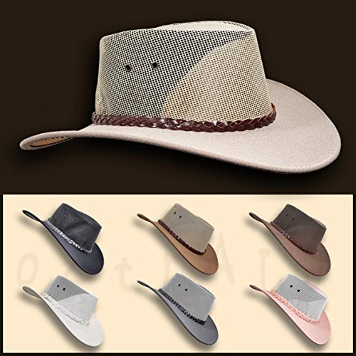 Australian Outback Felt Mesh Cowboy Hat R99977