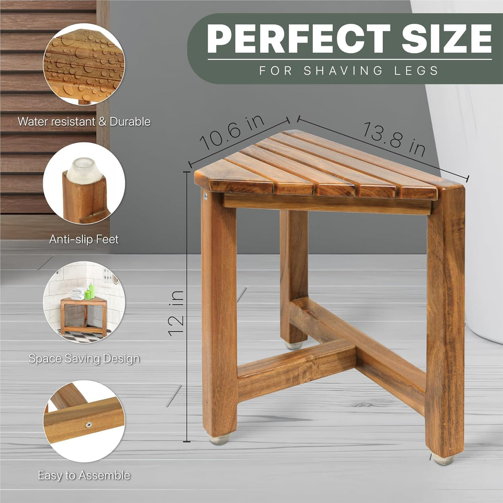 Corner Shower Stool L1591