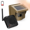 Solar Driveway Alarm Wireless Weatherproof 1/2 Mile Long Range Motion Sensor Alarm M8498