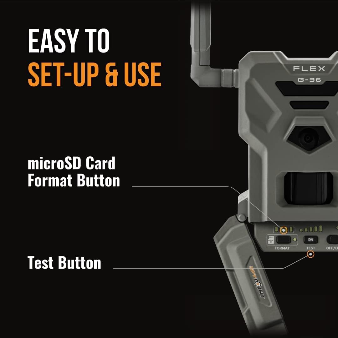 Twin Pack Cellular Trail Camera with 36MP Photos and 1080p Videos X154