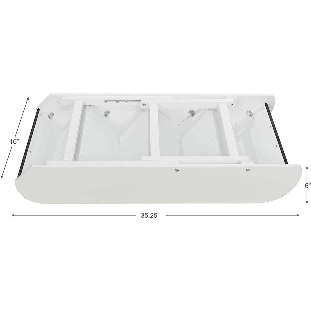 White 4-Steps Adjustable Pet Steps U28284