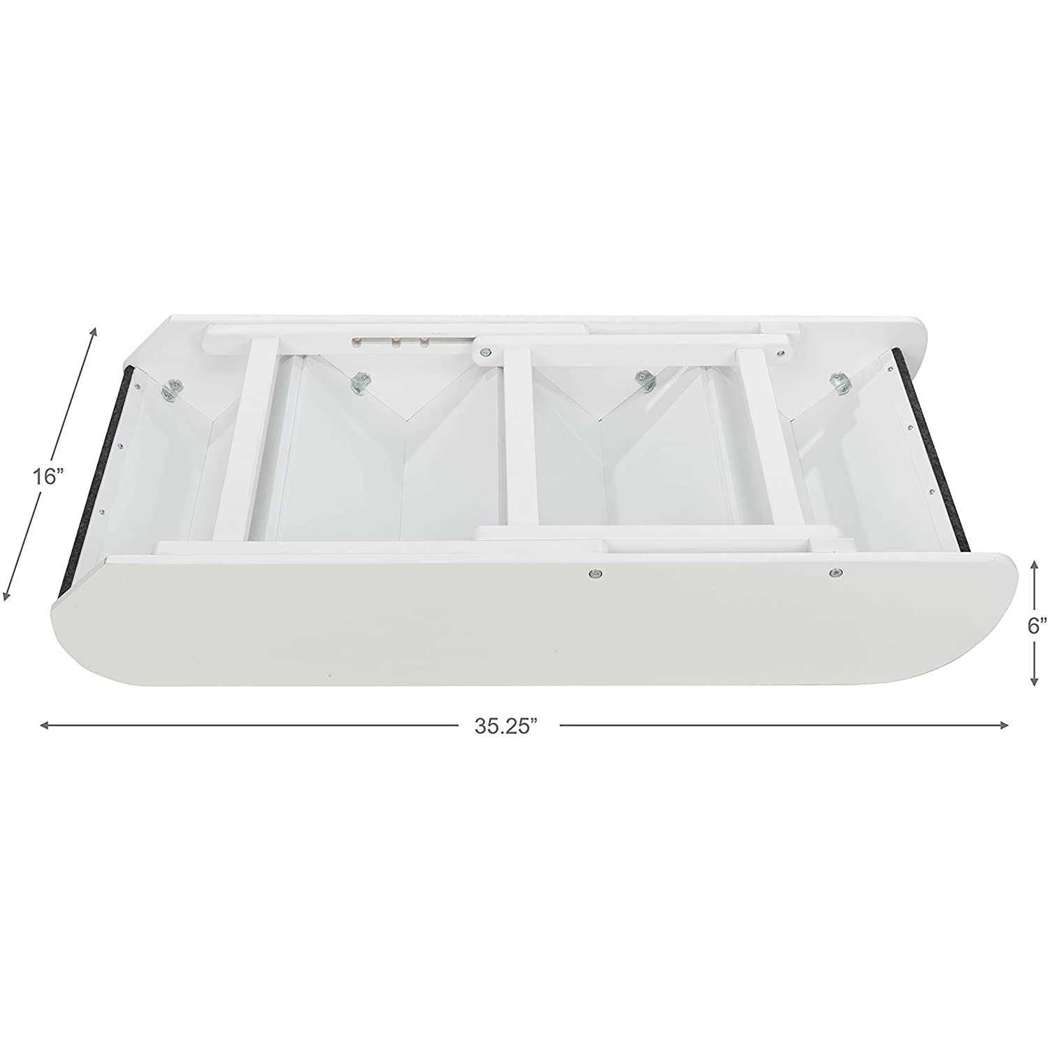 White 4-Steps Adjustable Pet Steps U28284