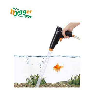 Aquarium Gravel Cleaner with Air-Pressing Button Fish Tank Sand Cleaner Kit Siphon Vacuum Cleaner E398536