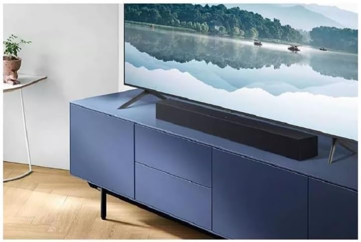 2.0Ch Soundbar with Built-in Woofer Black V7747