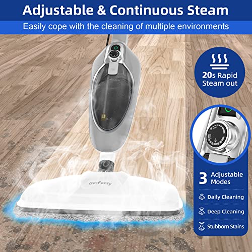 10-in-1 Handheld Steam Cleaner with 11 Accessories B9303