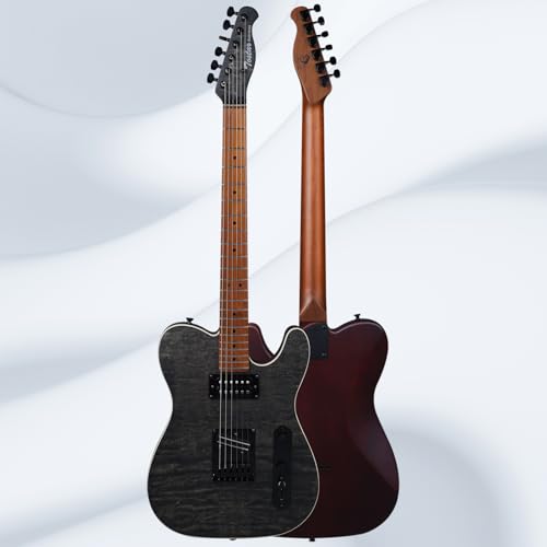 39 Inch Solid Wood Right Handed Electric Guitar with Amp, HSS Pick Up, Poplar Body, Mint Green X70316