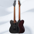 39 Inch Solid Wood Right Handed Electric Guitar with Amp, HSS Pick Up, Poplar Body, Mint Green X70316