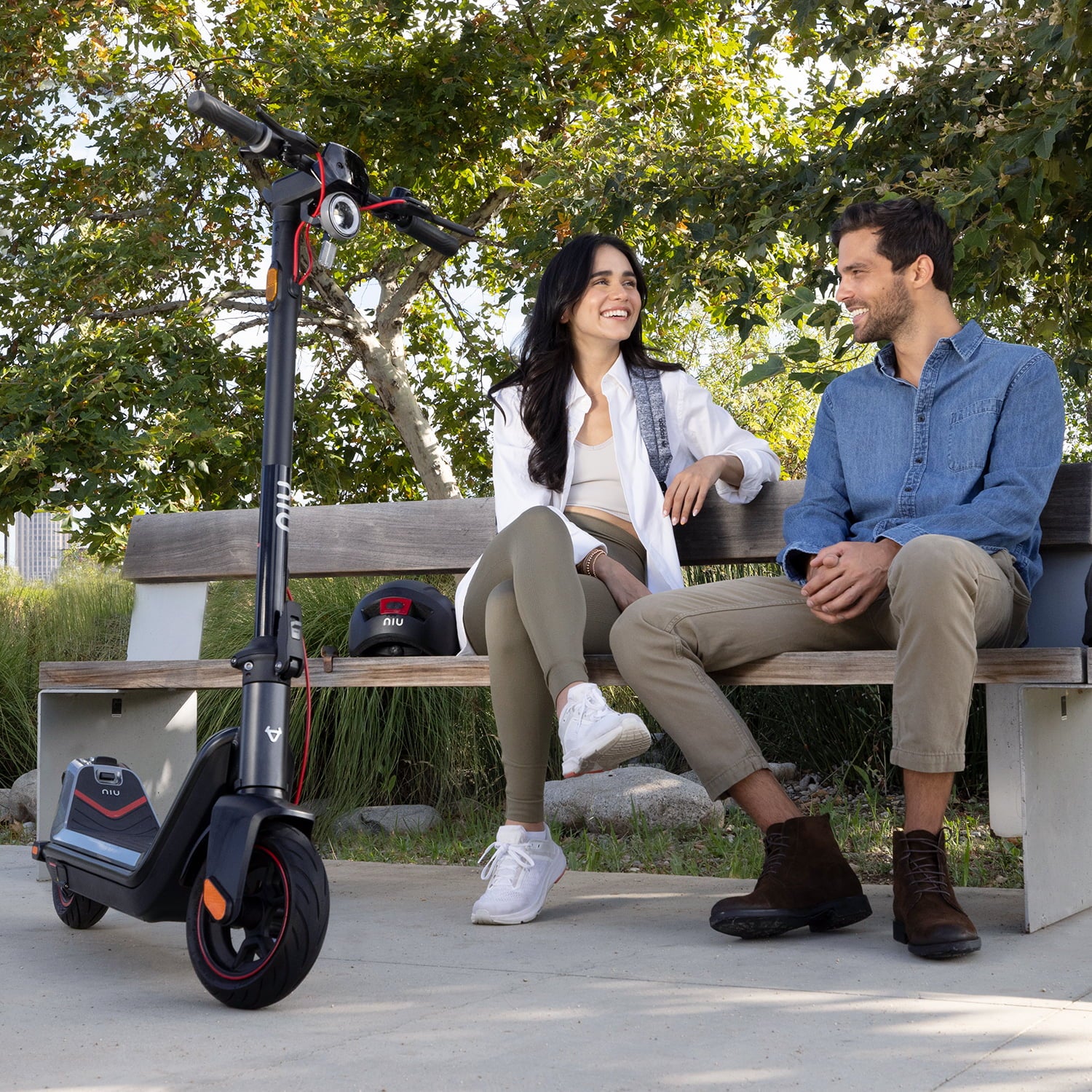 Electric Scooter 40.4 Miles Range 20 mph Max Speed Foldable G3084
