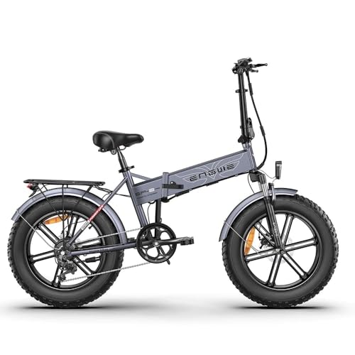 Foldable 20" x 3.0 Fat Tire Electric Bike with 52V 13AH Removable Battery O809787