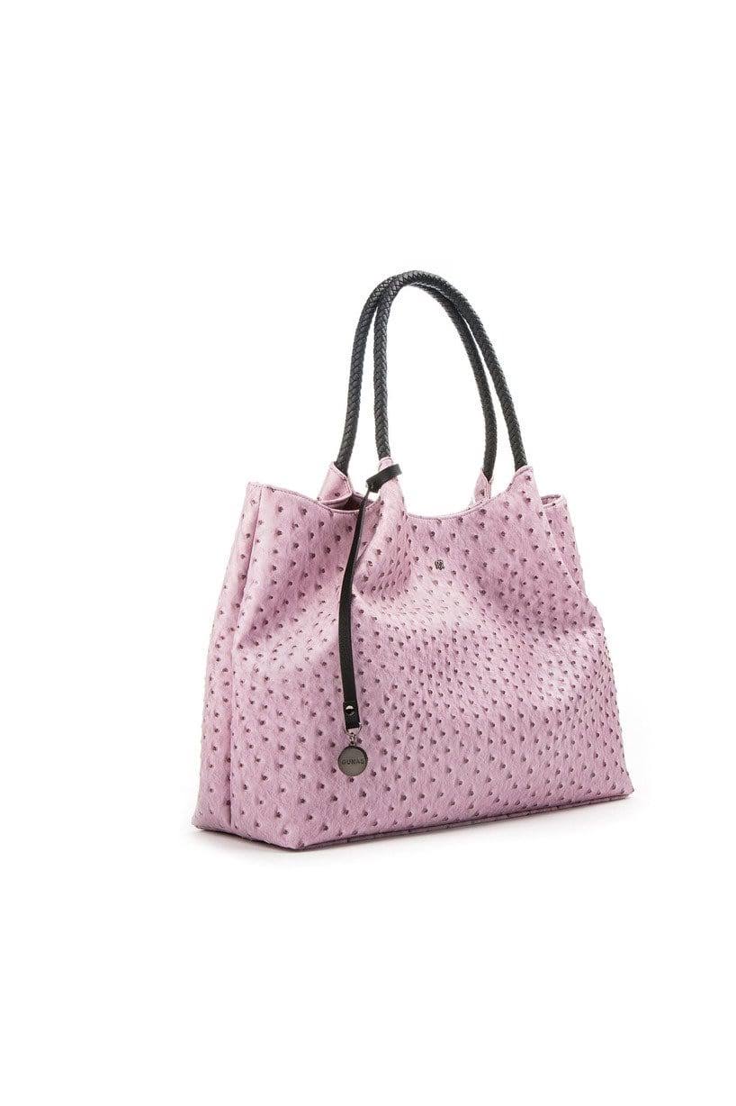 Lavender Vegan Leather Tote Bag E201