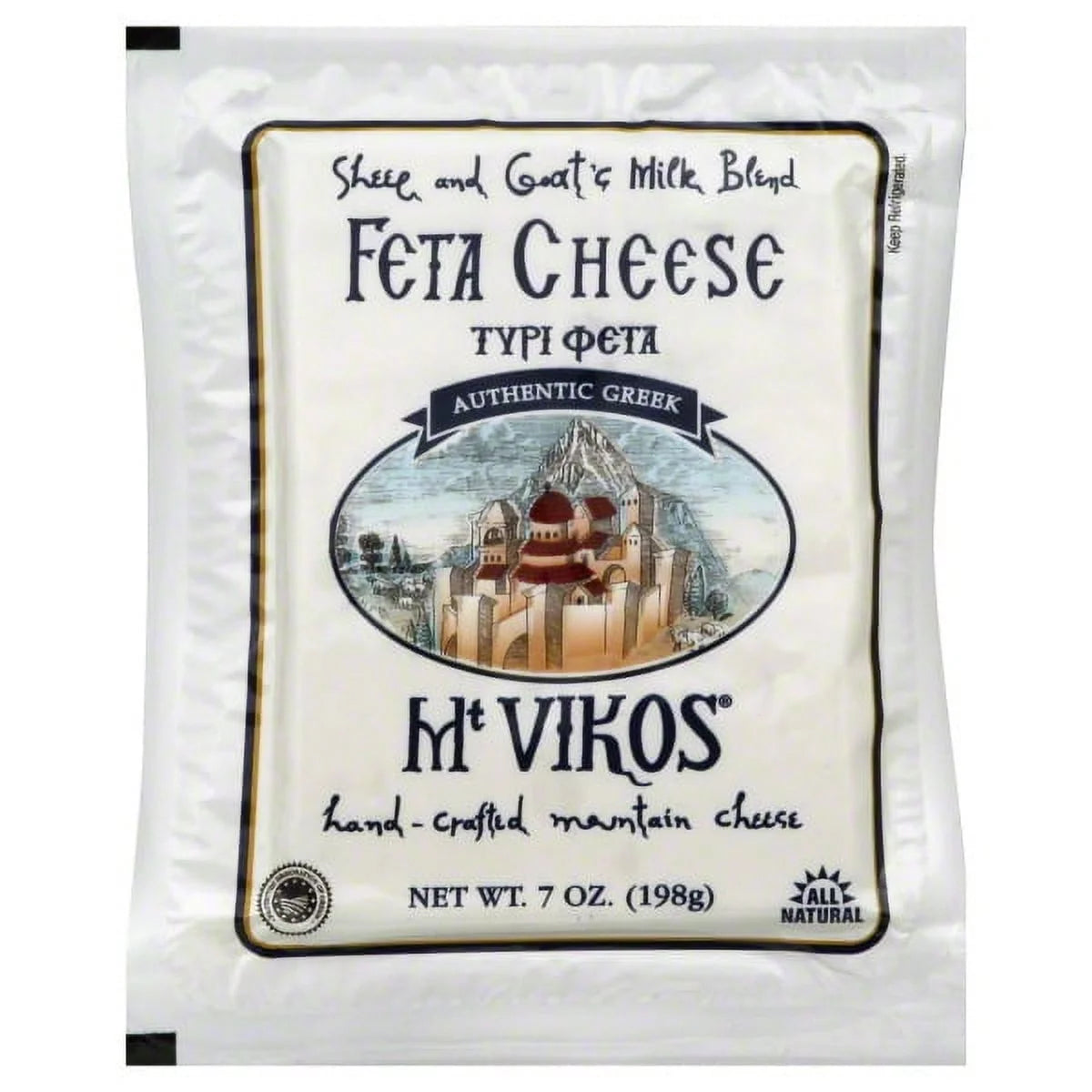 Traditional Feta Cheese, 7 Ounce, 12 per case S720110