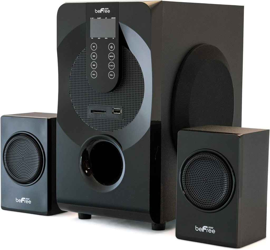Black 5.1 Channel Bluetooth Surround Sound Speaker System A50689