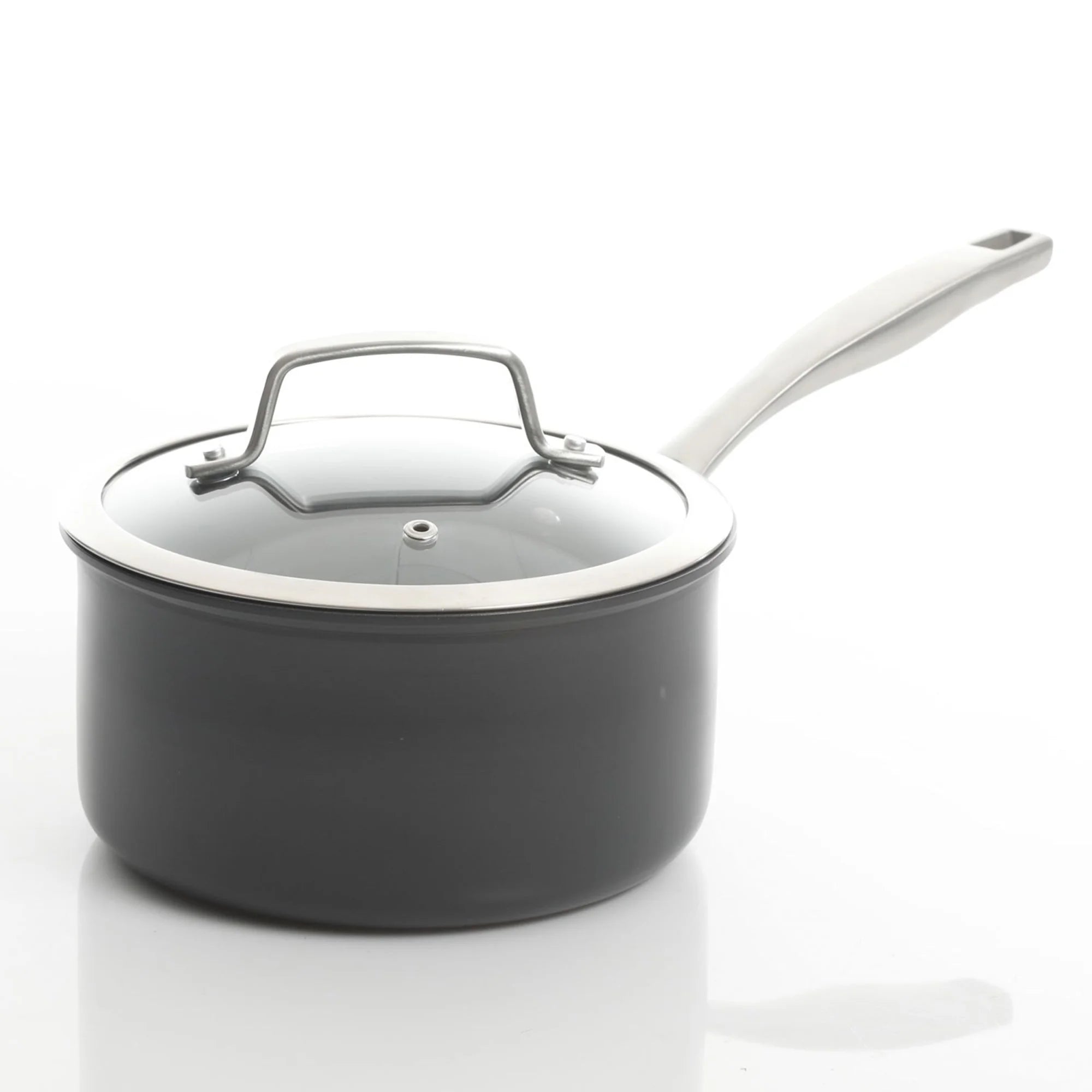 10-Piece Hard Anodized Cookware Pots and Pans Set B532902
