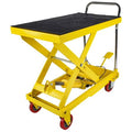 Hydraulic Lift Cart 1100 lb Capacity 31 in Raised Height V297