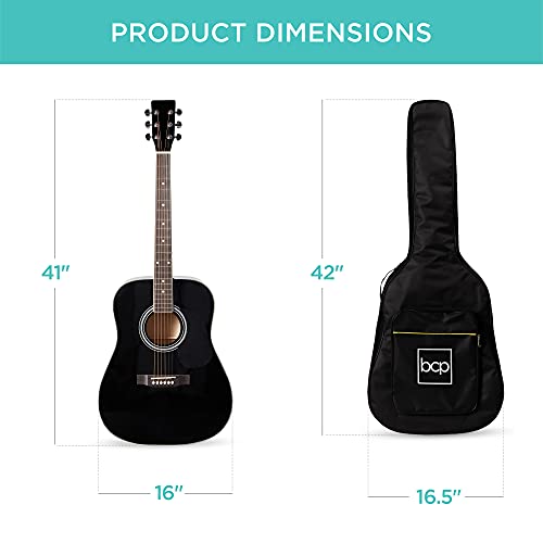 Full Size Acoustic Guitar Starter Set with Case R99299