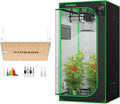 36"x36"x72" Mylar Grow Tent with LED Grow Light R39020