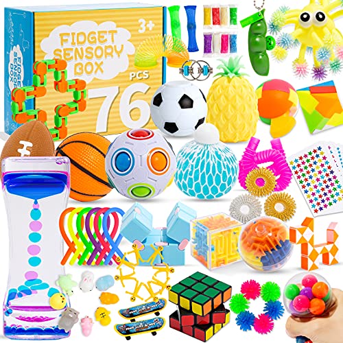 76 Pack Sensory Fidget Toys Set M295692