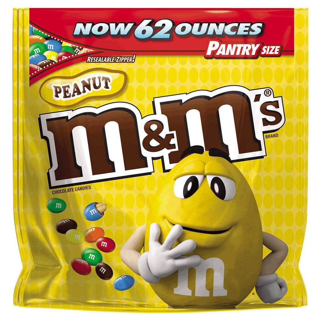 62 Oz Peanut Candy Resealable Bag E632