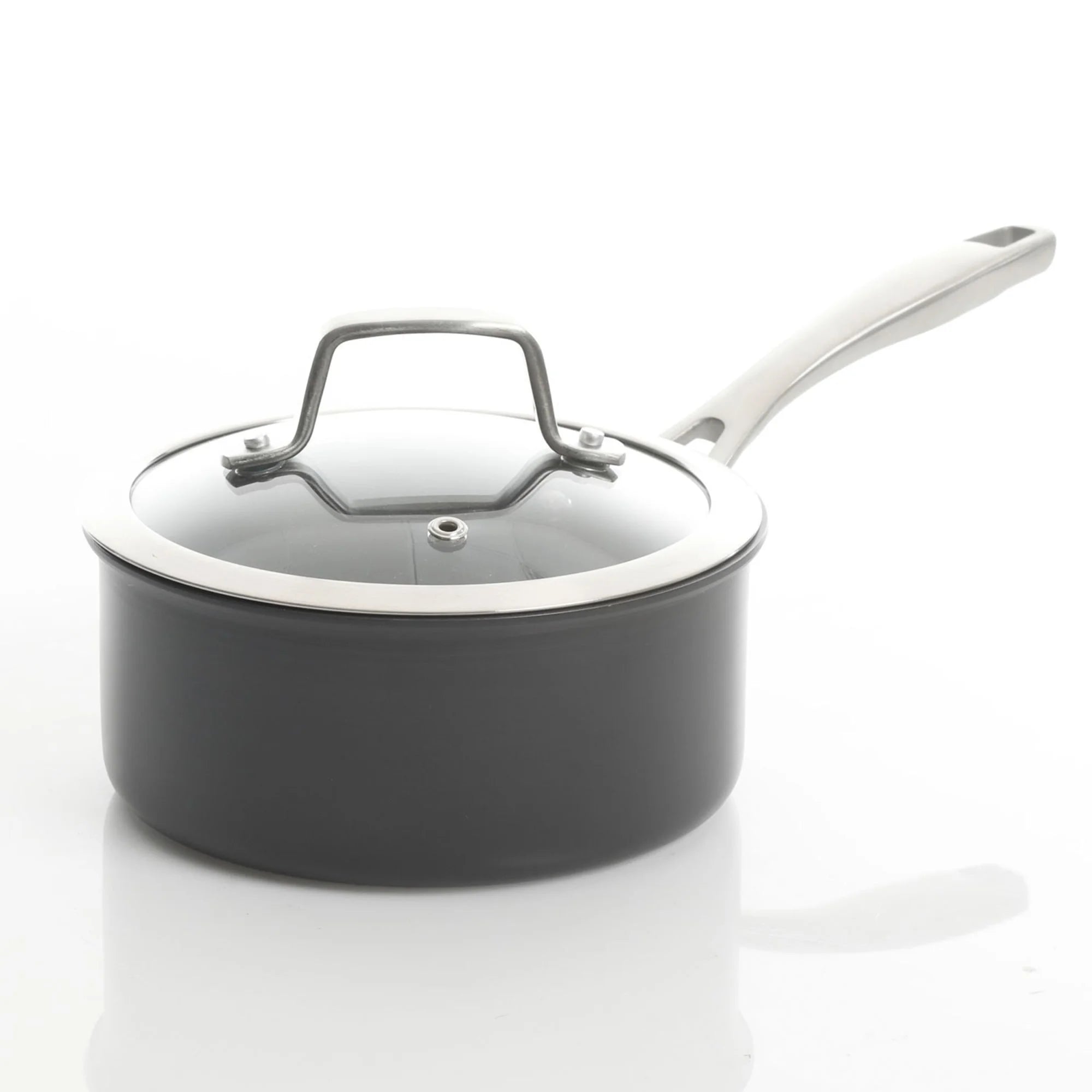 10-Piece Hard Anodized Cookware Pots and Pans Set B532902