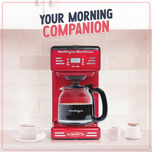 12-Cup Programmable Coffee Maker With LED Display, Aqua E687020