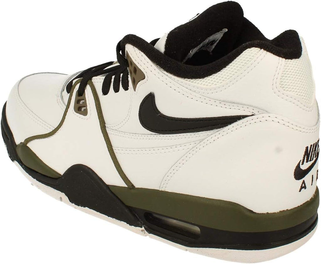 Mens Sneakers Shoes (White Black Medium Olive) K931