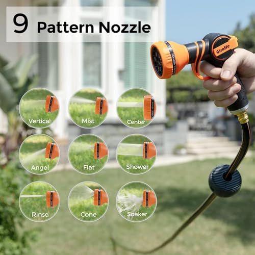 Heavy Duty Retractable Garden Hose Reel 1/2'' 78ft Wall Mounted G59500