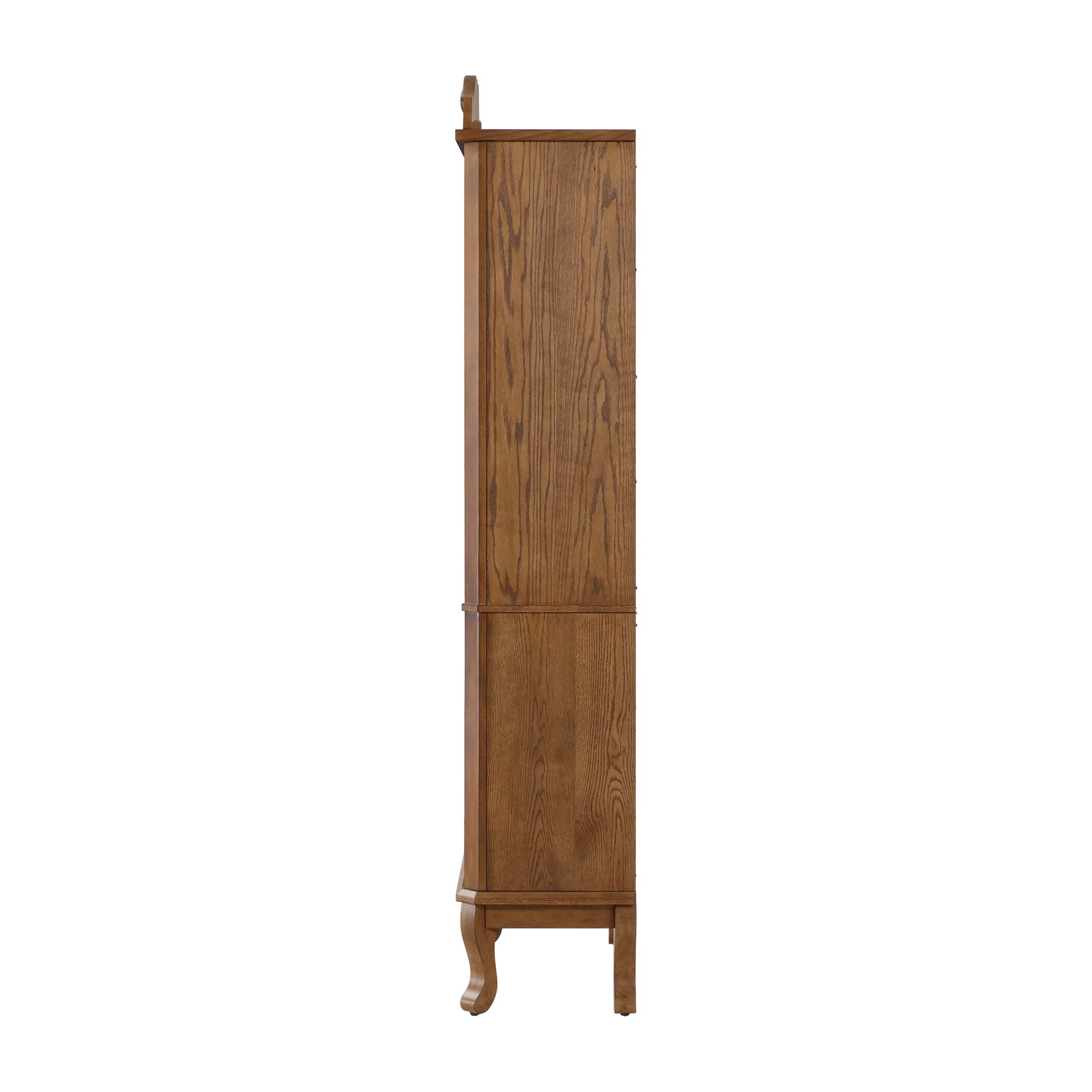 Heirloom Brown Solid Wood Bookcase W5083