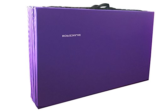 2" Thick Folding Gymnastics Mat with Carrying Handles M2490
