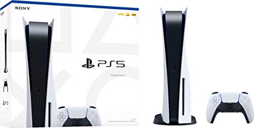Playstation 5 Disc Version Console - 4K-TV Gaming, 16GB GDDR6 RAM, 8K Output, WiFi 6, 825GB SSD (Renewed) L5869